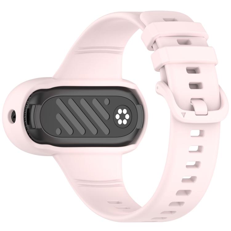 For Insta 360 Go 3 / Go 3S / Go 2 Solid Color Silicone Watch Band(Light Pink) - Case & Bags by buy2fix | Online Shopping UK | buy2fix