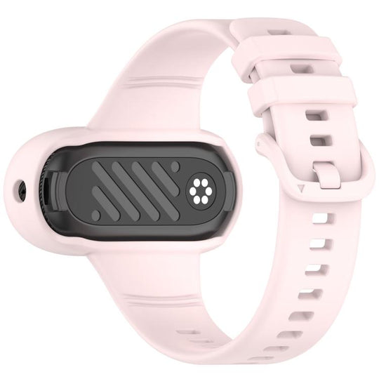 For Insta360 Go 3 / Go 3S / Go 2 Solid Color Silicone Watch Band(Light Pink)