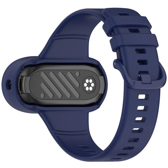 For Insta360 Go 3 / Go 3S / Go 2 Solid Color Silicone Watch Band(Dark Blue)