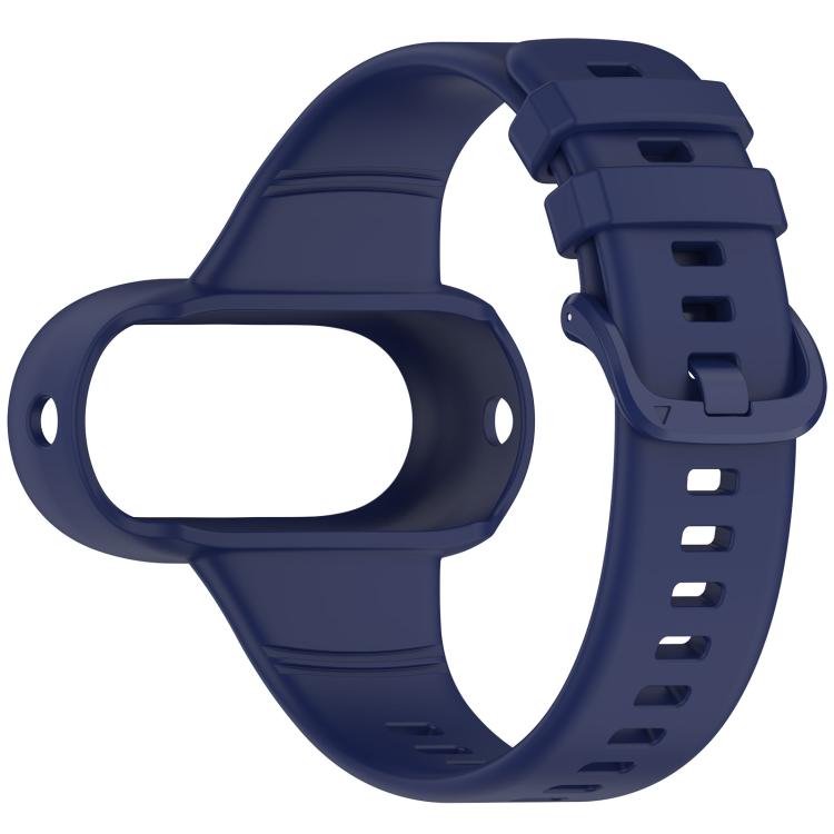 For Insta 360 Go 3 / Go 3S / Go 2 Solid Color Silicone Watch Band(Dark Blue) - Case & Bags by buy2fix | Online Shopping UK | buy2fix
