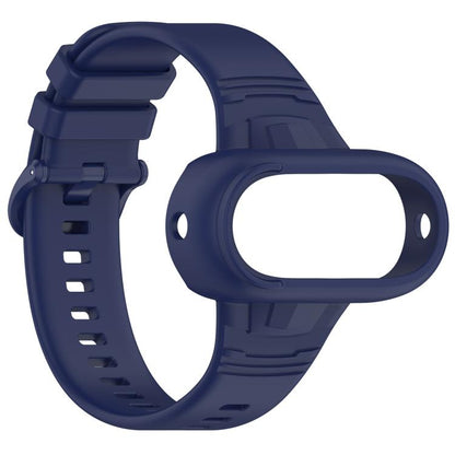 For Insta 360 Go 3 / Go 3S / Go 2 Solid Color Silicone Watch Band(Dark Blue) - Case & Bags by buy2fix | Online Shopping UK | buy2fix
