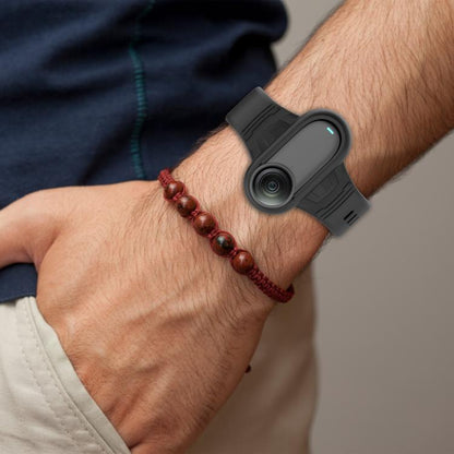 For Insta 360 Go 3 / Go 3S / Go 2 Solid Color Silicone Watch Band(Light Pink) - Case & Bags by buy2fix | Online Shopping UK | buy2fix