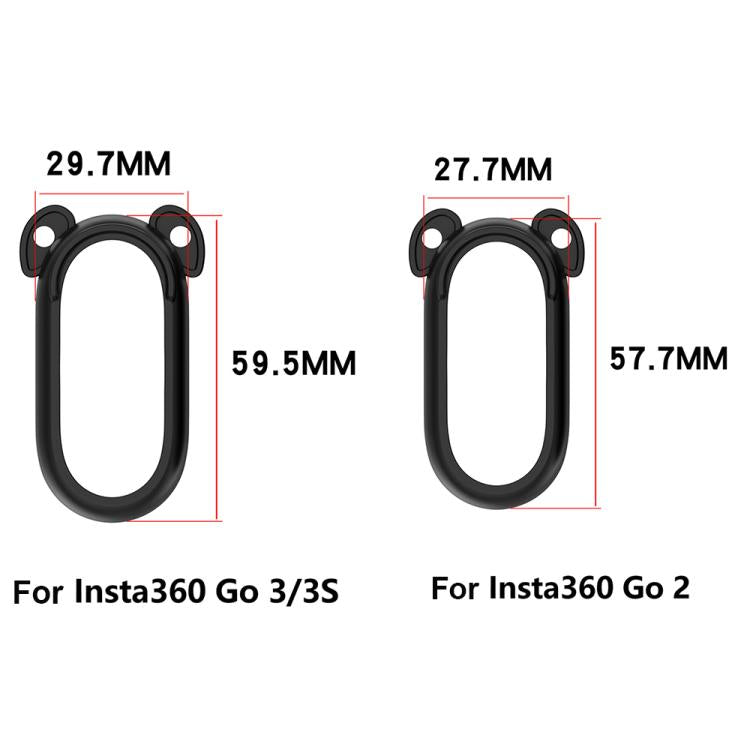 For Insta 360 Go 3S / Go 3  Solid Color Silicone Protective Case(White) - Case & Bags by buy2fix | Online Shopping UK | buy2fix