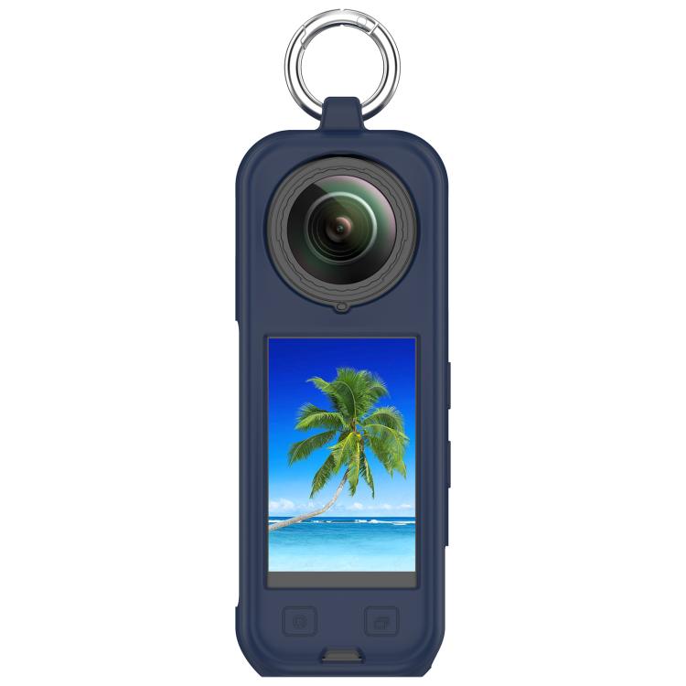 For Insta360 X5 Silicone Protective Case(Midnight Blue) - Case & Bags by buy2fix | Online Shopping UK | buy2fix