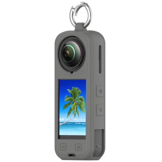 For Insta360 X5 Silicone Protective Case(Dark Gray) - Case & Bags by buy2fix | Online Shopping UK | buy2fix