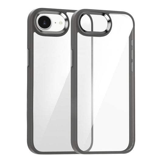 For iPhone 16e Kalebol Gold Shield PC Hybrid TPU Phone Case(Titanium Gray) - iPhone 16e Cases by Kalebol | Online Shopping UK | buy2fix