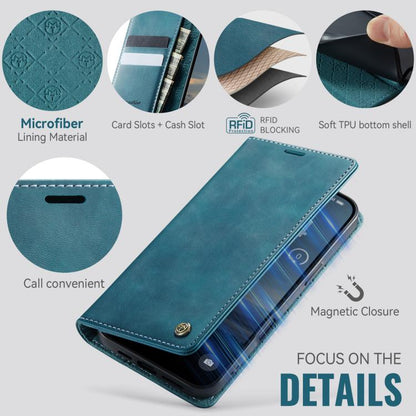 For iPhone 17 Pro Max CaseMe 033 Calf Leather Lining Microfibre RFID Blocking Phone Case(Green) - iPhone 17 Pro Max Cases by CaseMe | Online Shopping UK | buy2fix