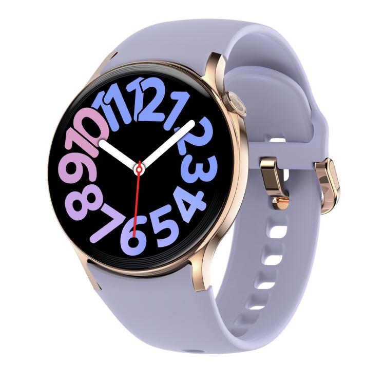 Sense 6 1.43 AMOLED Screen IP68 Waterproof Bluetooth Call Smartwatch Supports Health Monitoring(Purple) - Smart Watches by buy2fix | Online Shopping UK | buy2fix