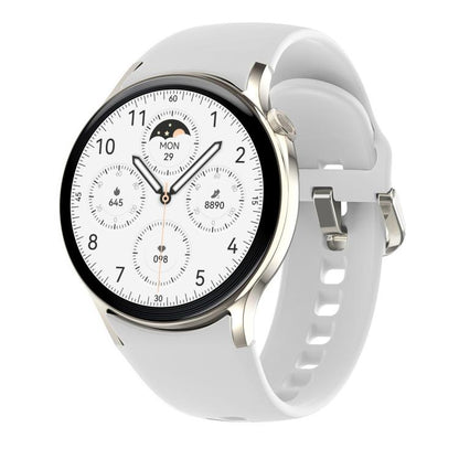 Sense 6 1.43 AMOLED Screen IP68 Waterproof Bluetooth Call Smartwatch Supports Health Monitoring(Starlight) - Smart Watches by buy2fix | Online Shopping UK | buy2fix