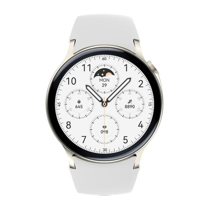 Sense 6 1.43 AMOLED Screen IP68 Waterproof Bluetooth Call Smartwatch Supports Health Monitoring(Starlight) - Smart Watches by buy2fix | Online Shopping UK | buy2fix