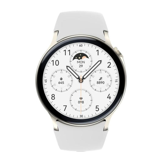 Sense 6 1.43 AMOLED Screen IP68 Waterproof Bluetooth Call Smartwatch Supports Health Monitoring(Starlight) - Smart Watches by buy2fix | Online Shopping UK | buy2fix