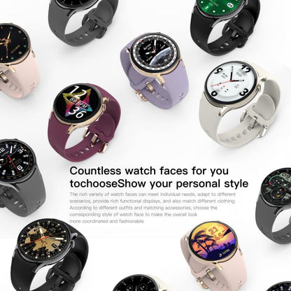 Sense 6 1.43 AMOLED Screen IP68 Waterproof Bluetooth Call Smartwatch Supports Health Monitoring(Starlight) - Smart Watches by buy2fix | Online Shopping UK | buy2fix