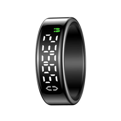 SY01 SIZE 8 Smart Ring, Support Heart Rate / Blood Oxygen / Sleep Monitoring / Multiple Sport Modes(Black) - Smart Rings / Smart Telephones by buy2fix | Online Shopping UK | buy2fix
