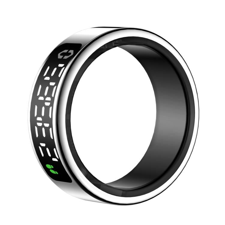 SY01 SIZE 8 Smart Ring, Support Heart Rate / Blood Oxygen / Sleep Monitoring / Multiple Sport Modes(Silver) - Smart Rings / Smart Telephones by buy2fix | Online Shopping UK | buy2fix