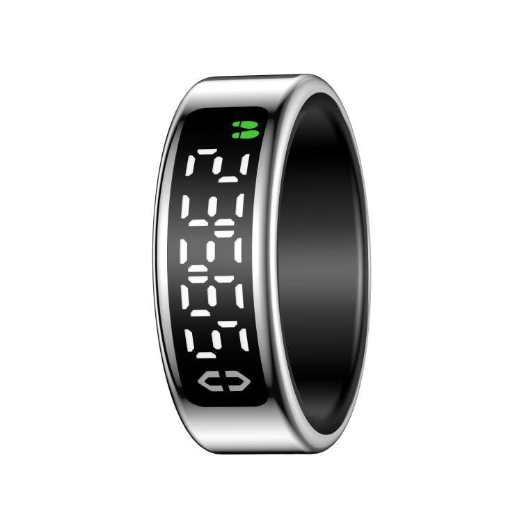 SY01 SIZE 9 Smart Ring, Support Heart Rate / Blood Oxygen / Sleep Monitoring / Multiple Sport Modes(Silver) - Smart Rings / Smart Telephones by buy2fix | Online Shopping UK | buy2fix