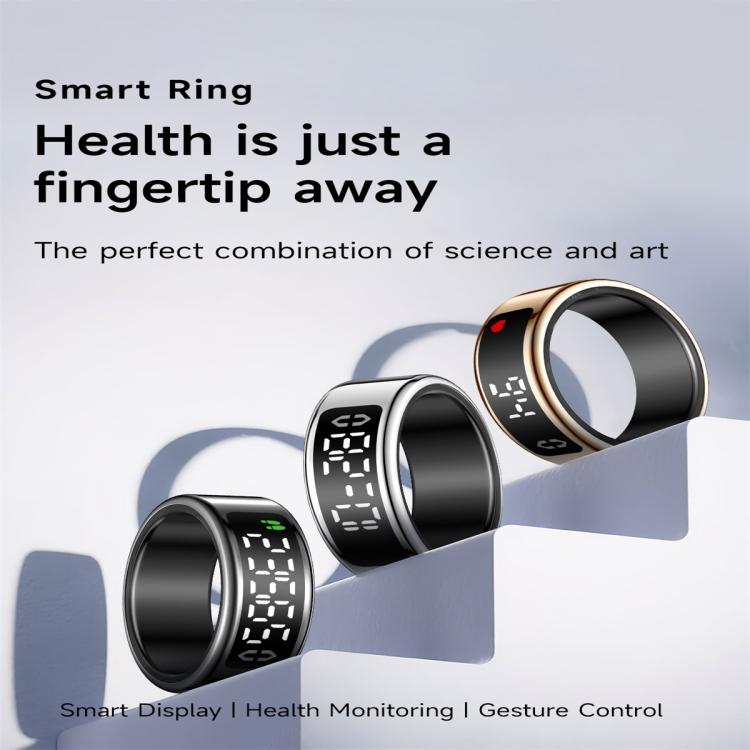 SY01 SIZE 9 Smart Ring, Support Heart Rate / Blood Oxygen / Sleep Monitoring / Multiple Sport Modes(Rose Gold) - Smart Rings / Smart Telephones by buy2fix | Online Shopping UK | buy2fix