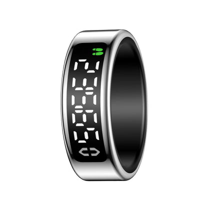 SY01 SIZE 10 Smart Ring, Support Heart Rate / Blood Oxygen / Sleep Monitoring / Multiple Sport Modes(Silver) - Smart Rings / Smart Telephones by buy2fix | Online Shopping UK | buy2fix