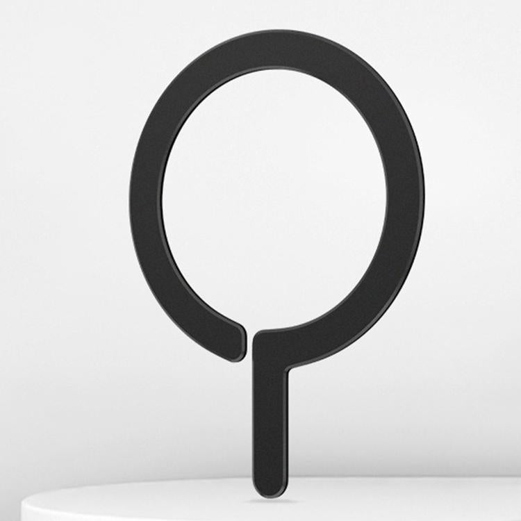 Kalebol Wireless Charging Aluminum Alloy Ring Magnetic Sheet(Black Lower Gap) - Others Accessories by Kalebol | Online Shopping UK | buy2fix