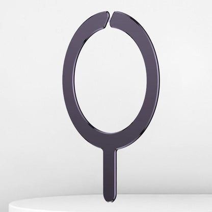Kalebol Wireless Charging Aluminum Alloy Ring Magnetic Sheet(Dark Purple Upper Gap) - Others Accessories by Kalebol | Online Shopping UK | buy2fix