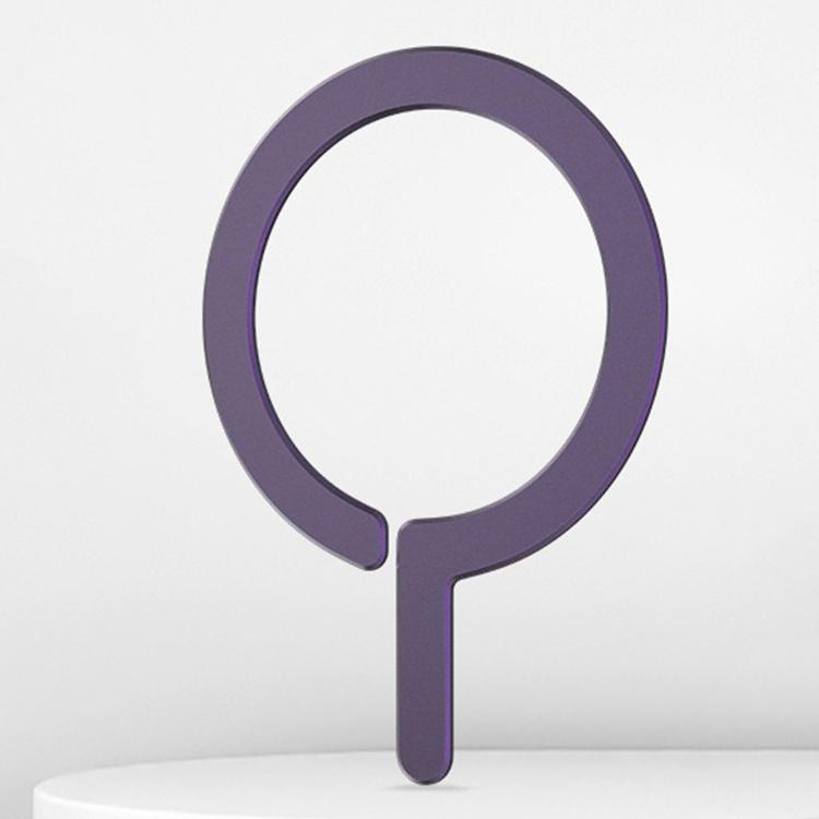 Kalebol Wireless Charging Aluminum Alloy Ring Magnetic Sheet(Dark Purple Lower Gap) - Others Accessories by Kalebol | Online Shopping UK | buy2fix