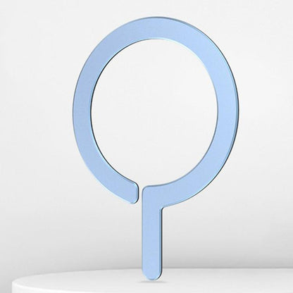 Kalebol Wireless Charging Aluminum Alloy Ring Magnetic Sheet(Blue Lower Gap) - Others Accessories by Kalebol | Online Shopping UK | buy2fix