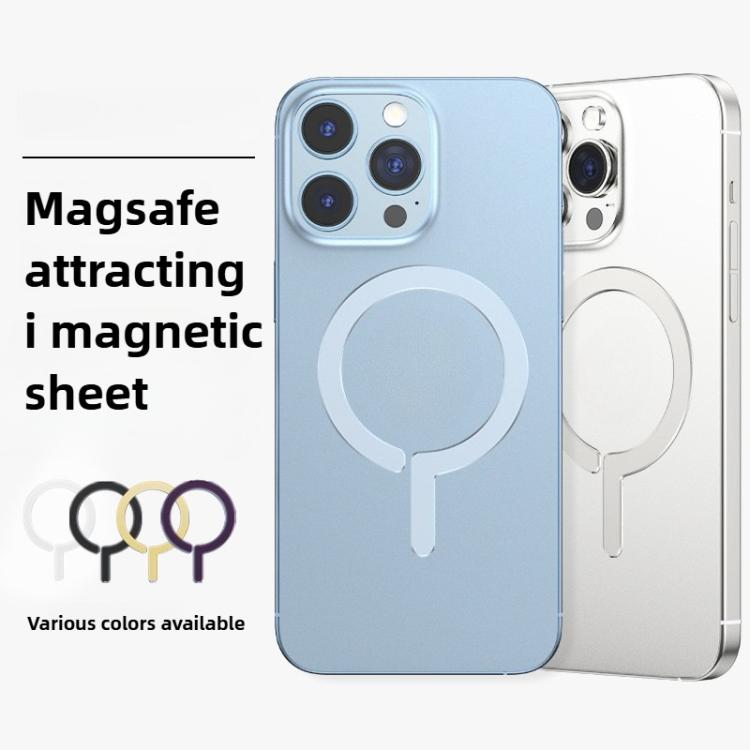 Kalebol Wireless Charging Aluminum Alloy Ring Magnetic Sheet(Purple Lower Gap) - Others Accessories by Kalebol | Online Shopping UK | buy2fix