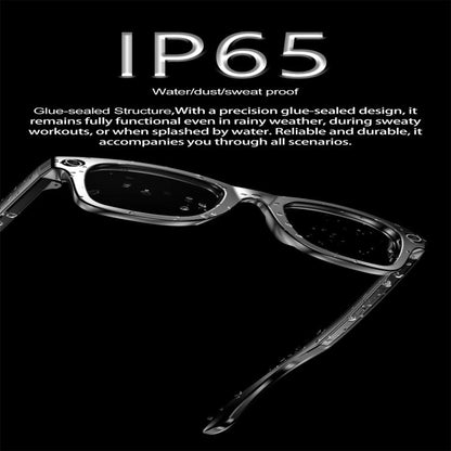 W600 Smart Glasses, Support AI Conversation / AI Photo Recognition / Bluetooth Call(Black) - Smart Glasses by buy2fix | Online Shopping UK | buy2fix