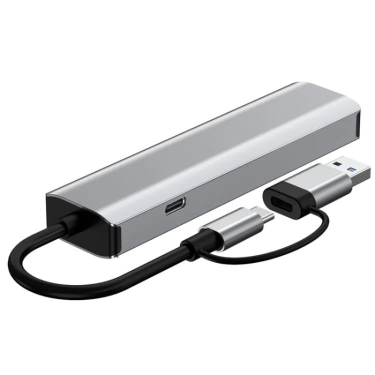 2501 RJ45 Gigabit Network Card Converter USB-C / USB to Ethernet Adapter - HUB with Lan adapter by buy2fix | Online Shopping UK | buy2fix