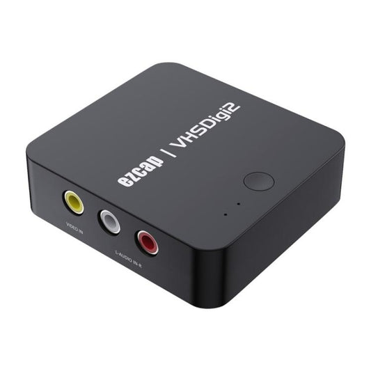 Ezcap 181P Video Capture Box VHSDigi2 AV Recorder VHS to MP4 Converter - Video Capture Solutions by Ezcap | Online Shopping UK | buy2fix