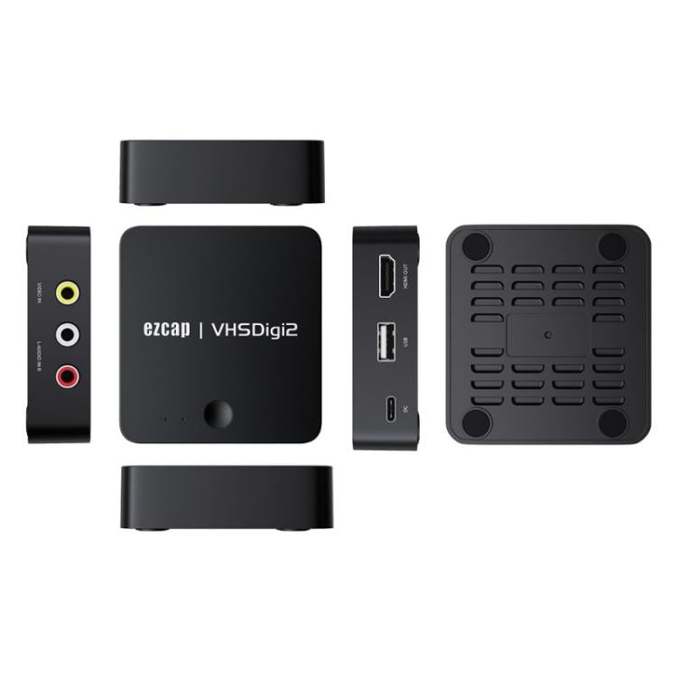 Ezcap 181P Video Capture Box VHSDigi2 AV Recorder VHS to MP4 Converter - Video Capture Solutions by Ezcap | Online Shopping UK | buy2fix