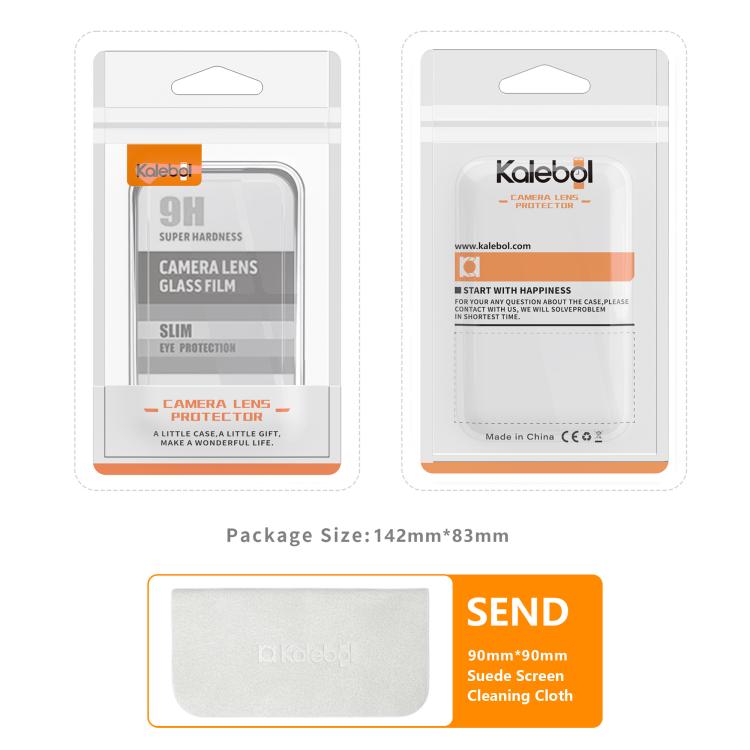 For iPhone 17 Air Kalebol Metal Hollow Lens Protection Ring - iPhone 17 Air Tempered Glass by Kalebol | Online Shopping UK | buy2fix
