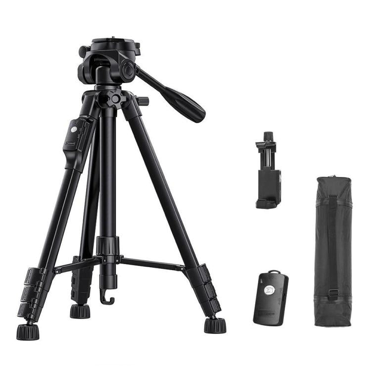YUNTENG VCT-669 For Live Streaming Video Recording Camera Tripod Smartphone Selfie Mount - Tripods by YUNTENG | Online Shopping UK | buy2fix