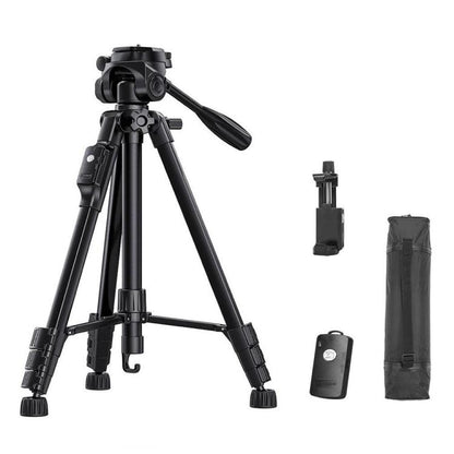 YUNTENG VCT-669 For Live Streaming Video Recording Camera Tripod Smartphone Selfie Mount - Tripods by YUNTENG | Online Shopping UK | buy2fix