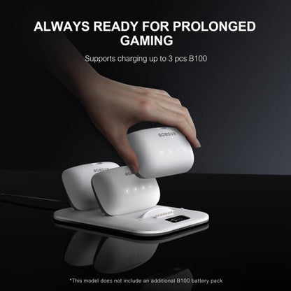 BOBOVR BD3 Charging Dock for 3x B100 Battery 30W Fast Charger Base - VR Accessories by buy2fix | Online Shopping UK | buy2fix