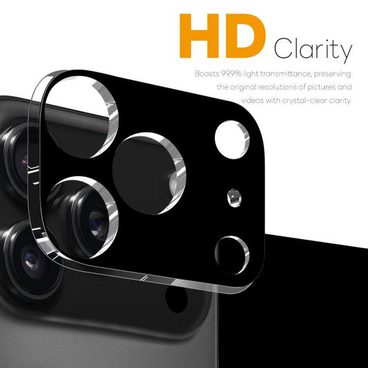 For iPhone 17 Pro 2pcs NORTHJO Camera Lens Protector 3D HD Tempered Glass Film(Black) - iPhone 17 Pro Tempered Glass by NORTHJO | Online Shopping UK | buy2fix