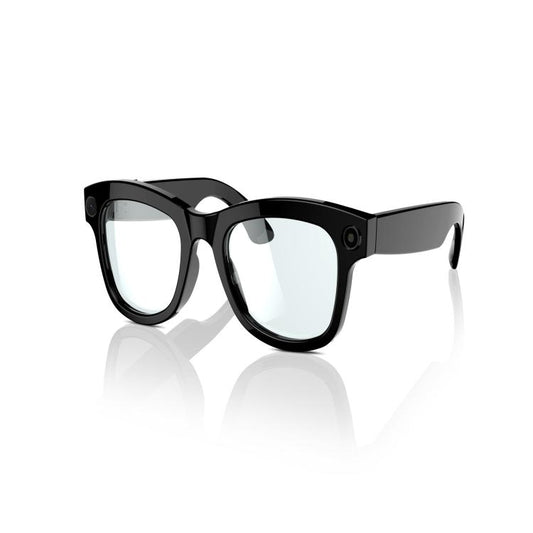 M01 Smart Glasses, with HD Camera, Support Bluetooth Call, AI Intelligent Translation(White) - Smart Glasses by buy2fix | Online Shopping UK | buy2fix