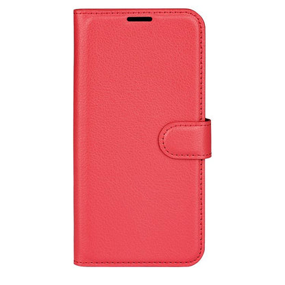 For iPhone Air Litchi Texture Horizontal Flip Leather Phone Case with Holder(Red) - iPhone Air Cases by buy2fix | Online Shopping UK | buy2fix