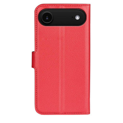 For iPhone Air Litchi Texture Horizontal Flip Leather Phone Case with Holder(Red) - iPhone Air Cases by buy2fix | Online Shopping UK | buy2fix