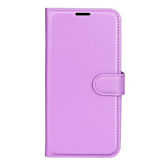 For iPhone Air Litchi Texture Horizontal Flip Leather Phone Case with Holder(Purple) - iPhone Air Cases by buy2fix | Online Shopping UK | buy2fix