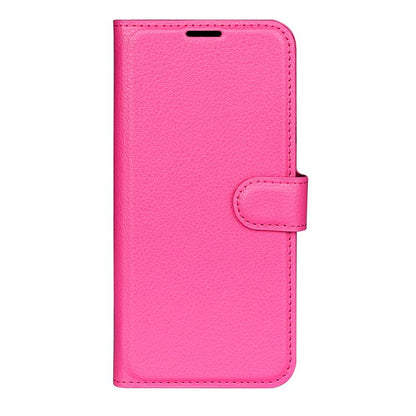 For iPhone Air Litchi Texture Horizontal Flip Leather Phone Case with Holder(Rose Red) - iPhone Air Cases by buy2fix | Online Shopping UK | buy2fix