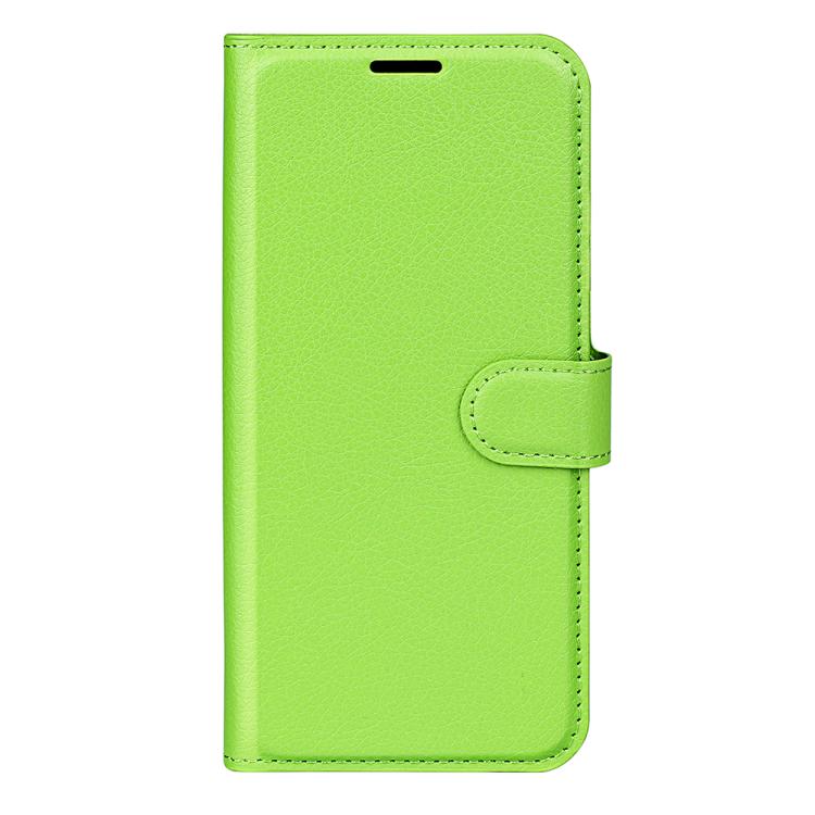 For iPhone Air Litchi Texture Horizontal Flip Leather Phone Case with Holder(Green) - iPhone Air Cases by buy2fix | Online Shopping UK | buy2fix