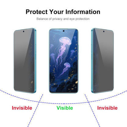 For Honor 400 5G Global 156.5mm JUNSUNMAY 25pcs Privacy Screen Protector Tempered Glass Film - Honor Tempered Glass by JUNSUNMAY | Online Shopping UK | buy2fix