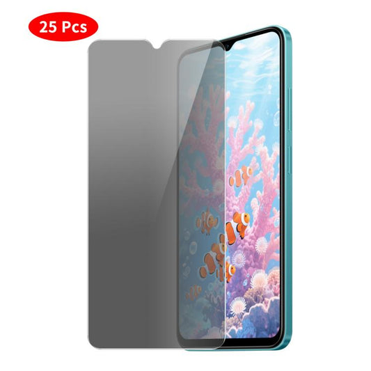For Samsung Galaxy A07 JUNSUNMAY 25pcs Privacy Screen Protector Tempered Glass Film - Galaxy Tempered Glass by JUNSUNMAY | Online Shopping UK | buy2fix