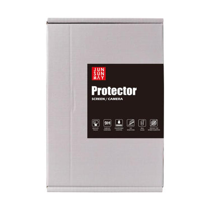 For iPhone 16 Plus JUNSUNMAY 25pcs Privacy Screen Protector Tempered Glass Film - iPhone 16 Plus Tempered Glass by JUNSUNMAY | Online Shopping UK | buy2fix