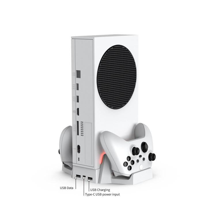 For Xbox Series S / X DOBE TYX-0663 Vertical Cooling Charging Stand Dual Controller Holder Base - Holder by DOBE | Online Shopping UK | buy2fix