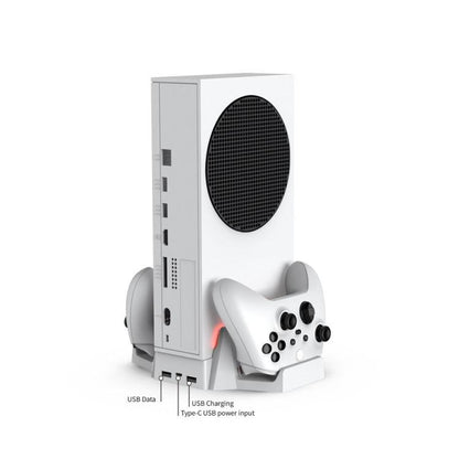 For Xbox Series S / X DOBE TYX-0663 Vertical Cooling Charging Stand Dual Controller Holder Base - Holder by DOBE | Online Shopping UK | buy2fix