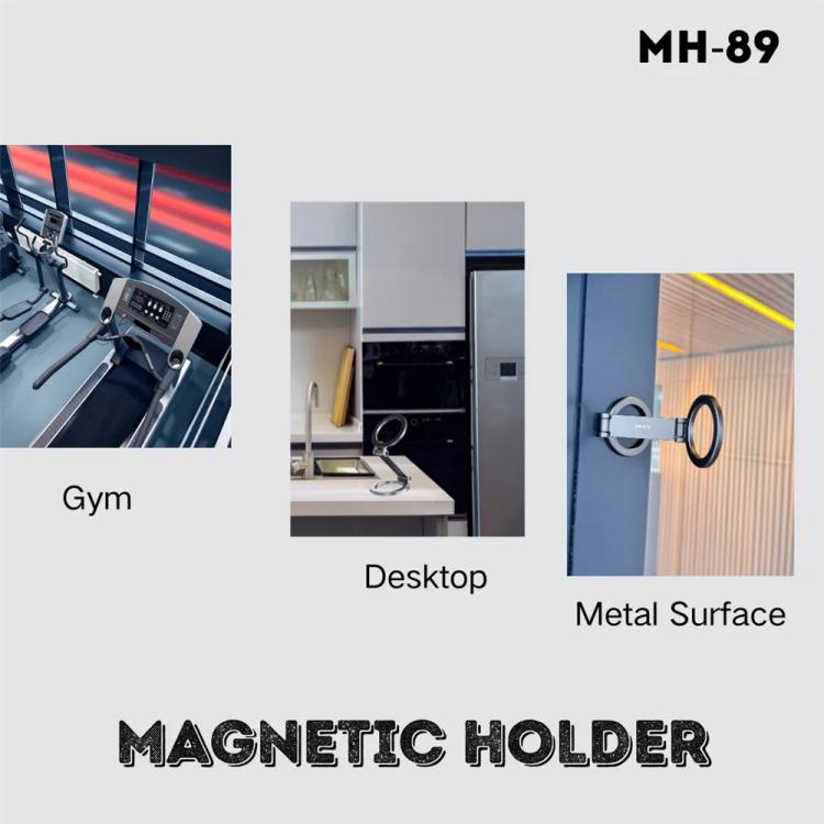 Jmary MH-89 Folding Adjustable Car Magnetic Phone Holder - Universal Car Holders by Jmary | Online Shopping UK | buy2fix