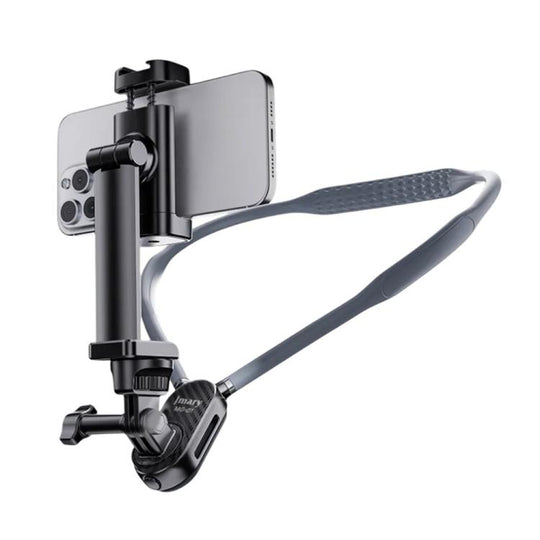 JMARY MG-01 For Phone Action Camera POV / Vlog Selfie Mount Neck Mount Hand Free Holder