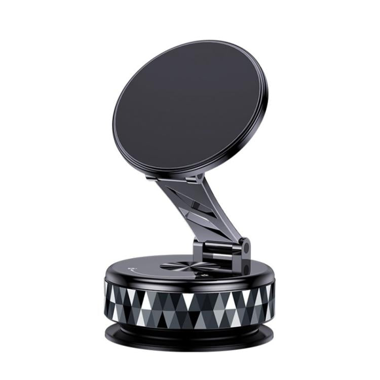 K13 360 Degree Rotation Vacuum Suction Cellphone Holder Magnetic Car Phone Mount(Black) - Universal Car Holders by buy2fix | Online Shopping UK | buy2fix
