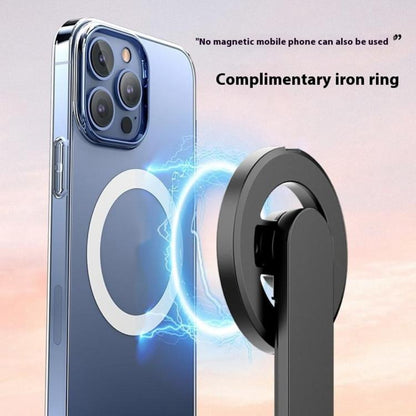 P08Y Pro Portable Travel Selfie Stick Tripod Mini Magsafe Phone Stand with Remote Control(Black) - Selfie Sticks by buy2fix | Online Shopping UK | buy2fix